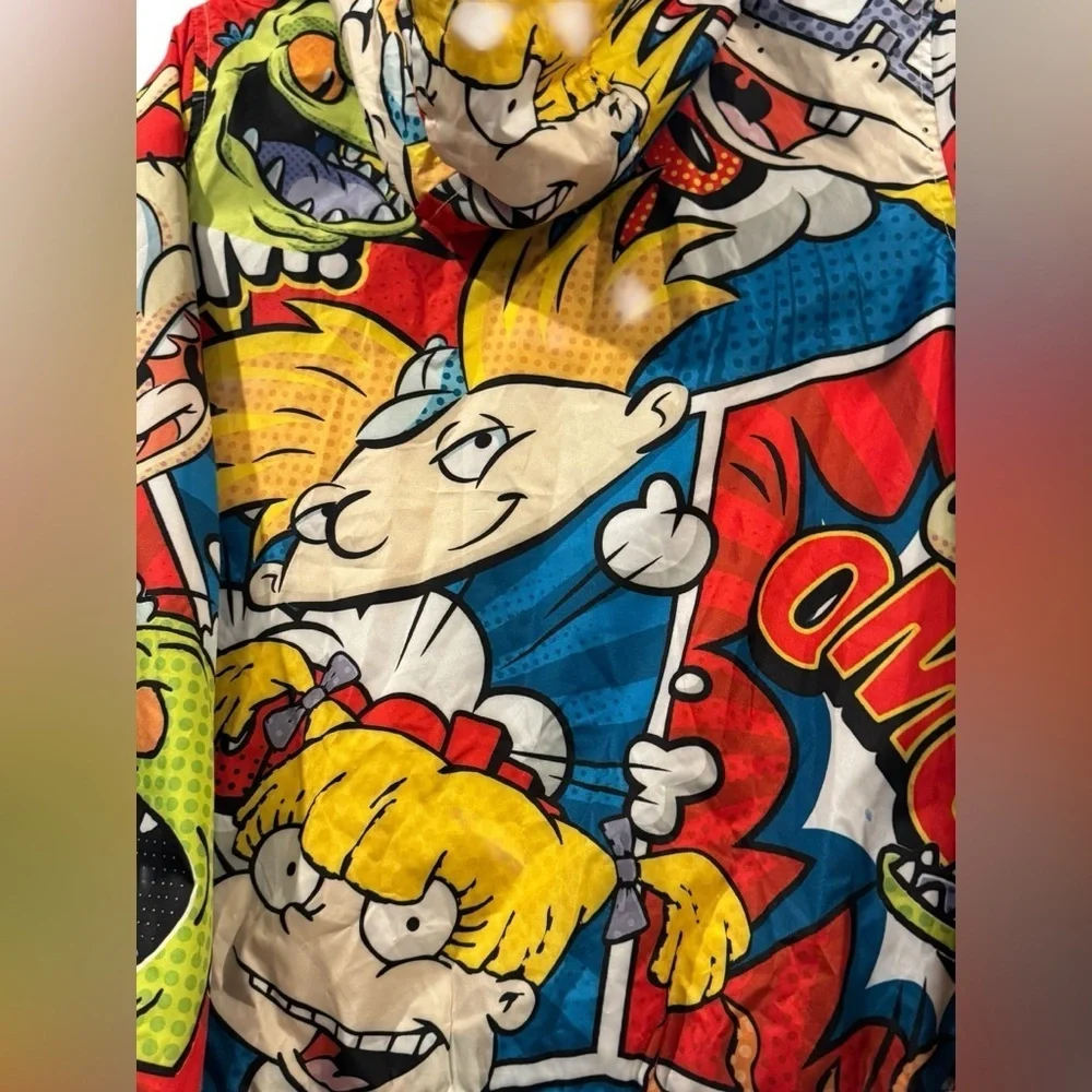 Members Only X Nickelodeon Jacket Rugrats Graphics 90s: Kid’s 14-16
